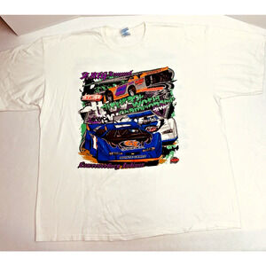 29th Annual Dirt Track World Championship Lawrenceburg Speedway 2009 T shirt 2XL